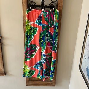 Chico’s Plazzo Pant coral/tropical